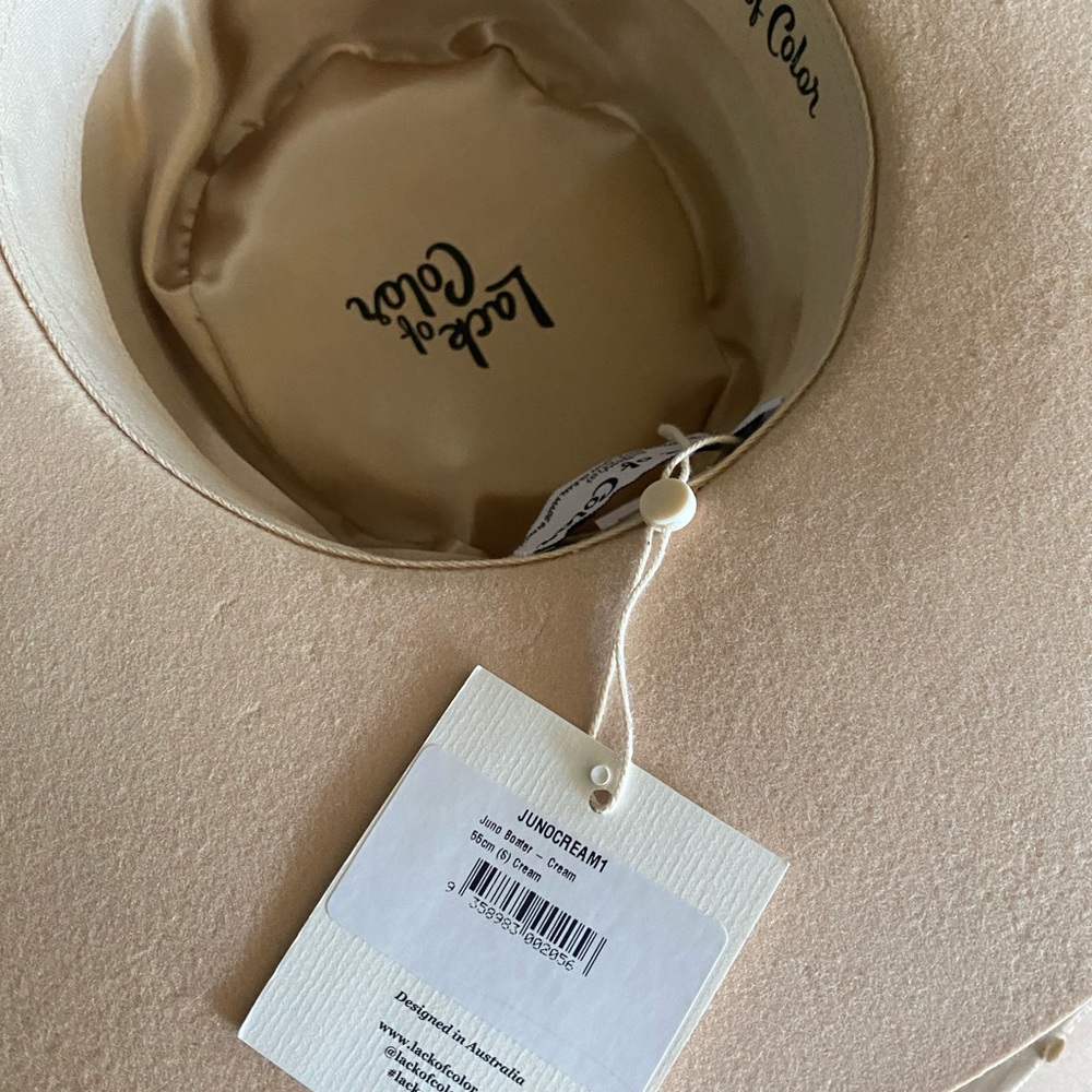 Lack of Colors cream hat - Picture 7 of 7